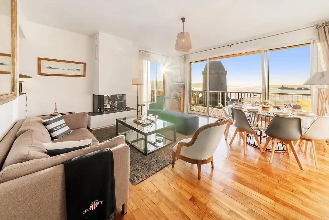 Albatros, Grand Duplex, 4 Chambres, Vue Mer Saint-Malo