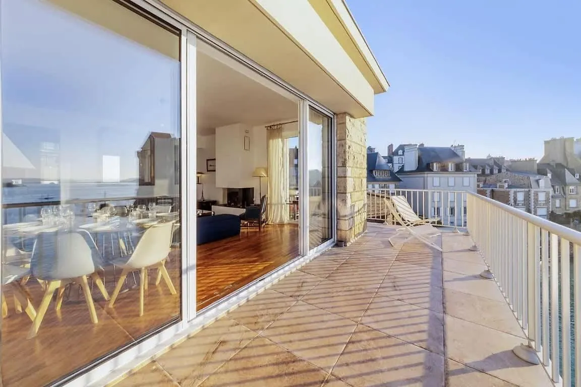 Albatros, Grand Duplex, 4 Chambres, Vue Mer Saint-Malo Francia