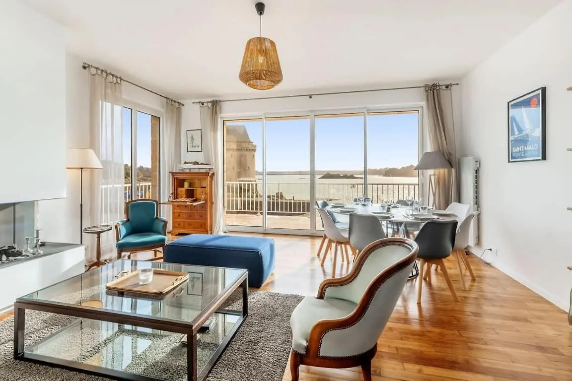 Albatros, Grand Duplex, 4 Chambres, Vue Mer Saint-Malo 0*,  Francia