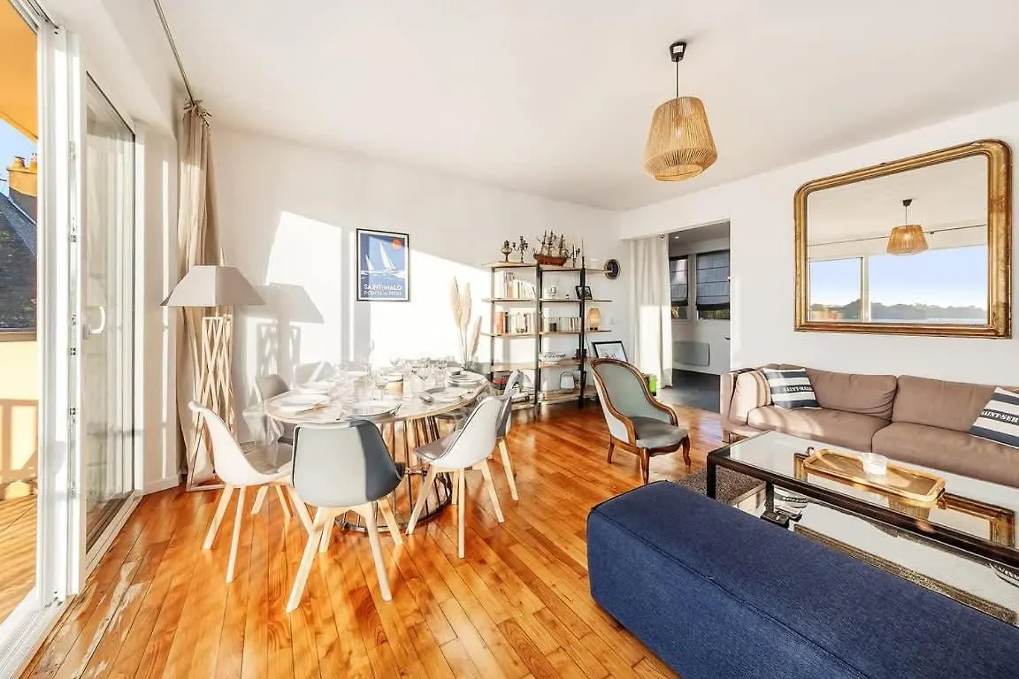 Apartman Albatros, Grand Duplex, 4 Chambres, Vue Mer Saint Malo